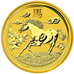 1/10 OZ AUSTRALIAN GOLD HORSE