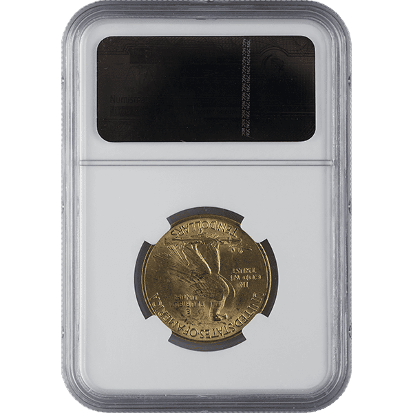 $10 U.S. GOLD INDIAN NGC62 - Image 2