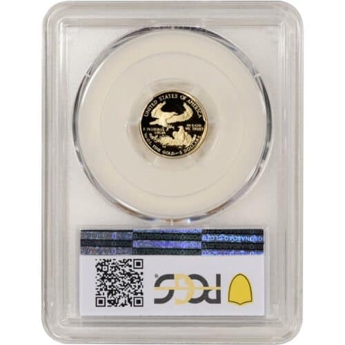 1/10 OZ AMERICAN GOLD EAGLE PCGS70 PROOF - Image 3