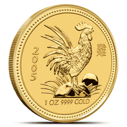 1 OZ AUSTRALIAN GOLD ROOSTER