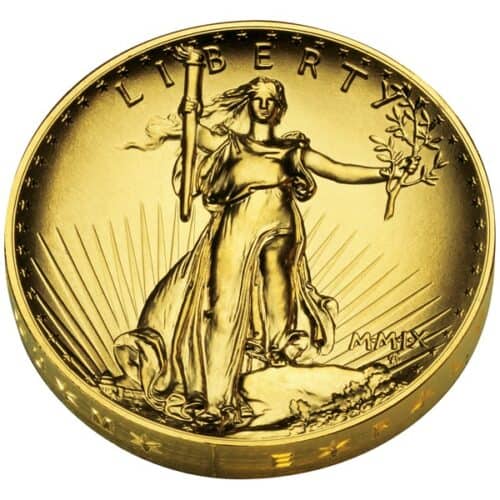 2009 1 OZ AMERICAN GOLD EAGLE ULTRA HIGH RELIEF NO PLASTIC - Image 2