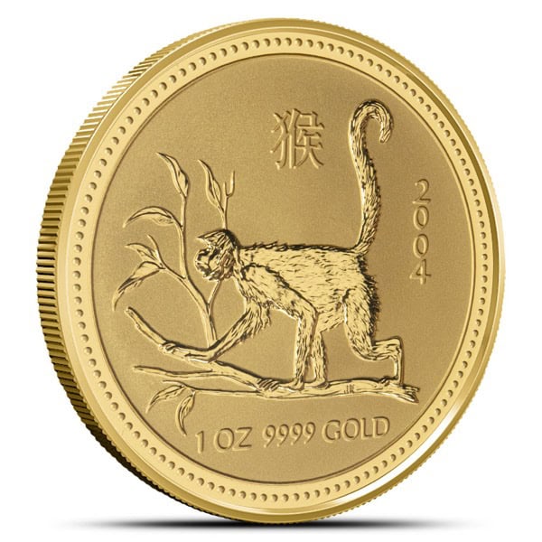 1 OZ AUSTRALIAN GOLD MONKEY - Image 2