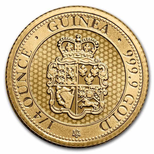 1/4 OZ SAINT HELENA GOLD SPADE GUINEA - Image 2