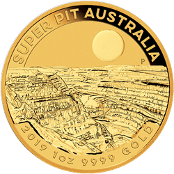 2019 1 OZ AUSTRALIAN GOLD SUPER PIT