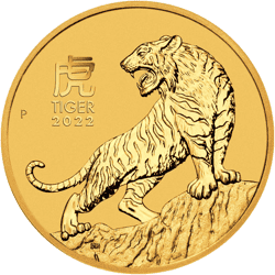 1/10 OZ. GOLD TIGER (AUSTRALIAN)