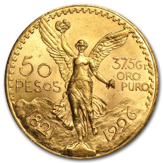 1926 MEXICO 50 PESO GOLD COIN - Image 2