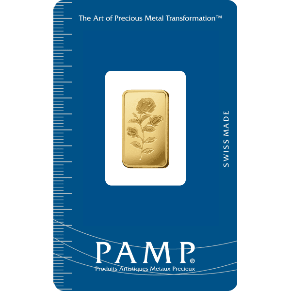 2.5 GRAM GOLD BAR PAMP ROSA - Image 3