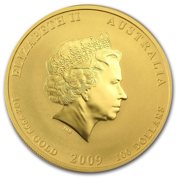 2009 1 OZ PERTH MINT GOLD OX LUNAR SERIES II - Image 3