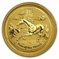 1/20 OZ. GOLD HORSE