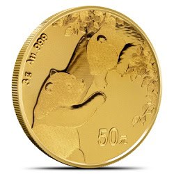 3 GRAM CHINESE GOLD PANDA NO PLASTIC