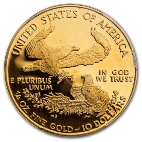 1 OZ AMERICAN GOLD EAGLE PCGS PR70 - Image 4
