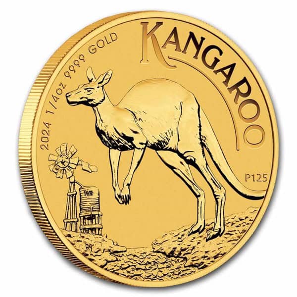 1/4 OZ AUSTRALIAN GOLD KANGAROO (NO PLASTIC) - Image 4