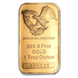 1 OZ GOLD BAR ENGELHARD