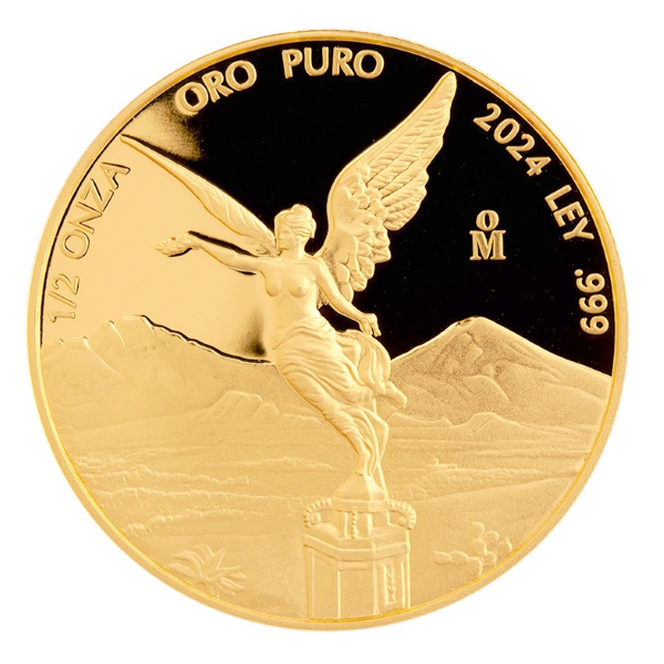 2024 1/2 OZ MEXICAN GOLD LIBERTAD PROOF - Image 3