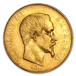 50 FRANC FRENCH GOLD COIN