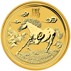 2014 1/10 OZ AUSTRALIAN GOLD HORSE