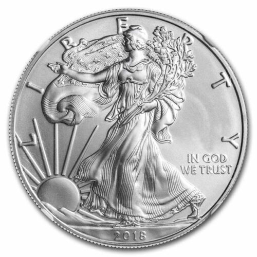 2018 1 OZ AMERICAN SILVER EAGLE NGC MS70 - Image 3