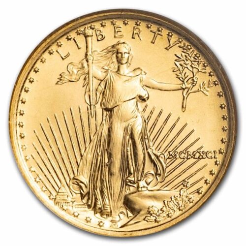 1991 1/10 OZ AMERICAN GOLD EAGLE NGC69 - Image 4