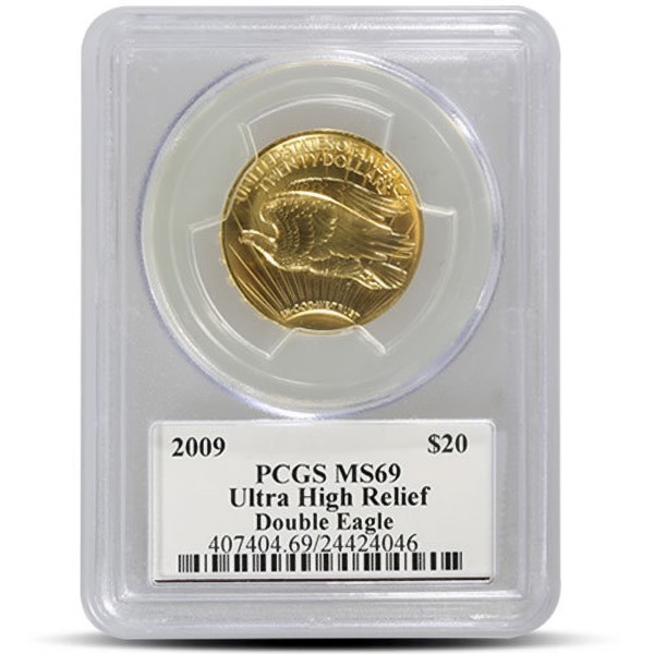 1 OZ AMERICAN GOLD EAGLE PCGS69 ULTRA HIGH RELIEF - Image 4