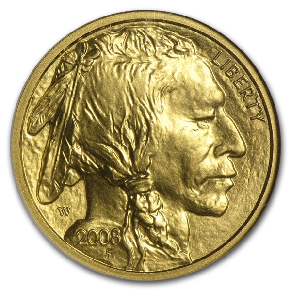2008 1/4 OZ AMERICAN GOLD BUFFALO NGC69 W - Image 3