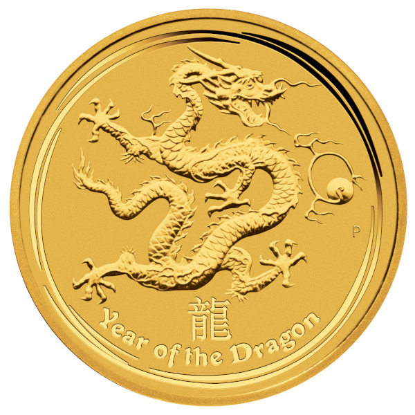 2012 1/2 OZ AUSTRALIAN GOLD DRAGON - Image 3