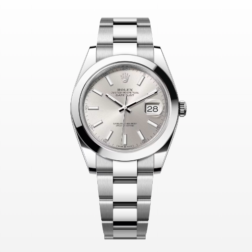 GENTS STAINLESS ROLEX DATEJUST 41MM M126300 - Image 2