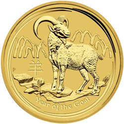 1/10 OZ AUSTRALIAN GOLD GOAT
