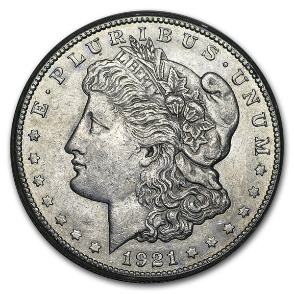 1921 $1 SILVER MORGAN S AU - Image 2