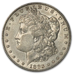 AMERICAN SILVER MORGAN POLISHED AU DETAILS
