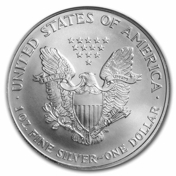 2000 1 OZ AMERICAN SILVER EAGLE NGC69 - Image 4