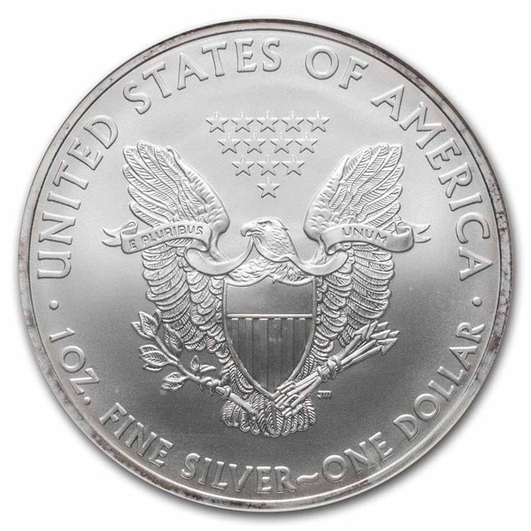 2008 1 OZ AMERICAN SILVER EAGLE NGC69 - Image 4