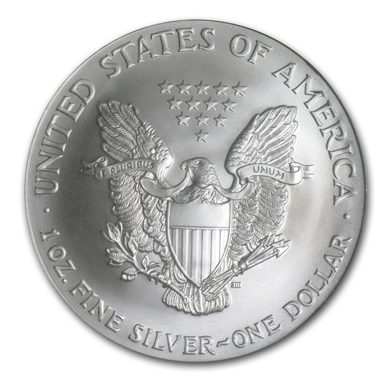 2004 1 OZ AMERICAN SILVER EAGLE NGC69 - Image 4