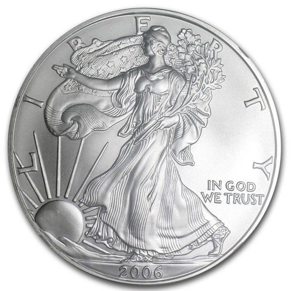 2006 1 OZ AMERICAN SILVER EAGLE NGC69 - Image 3
