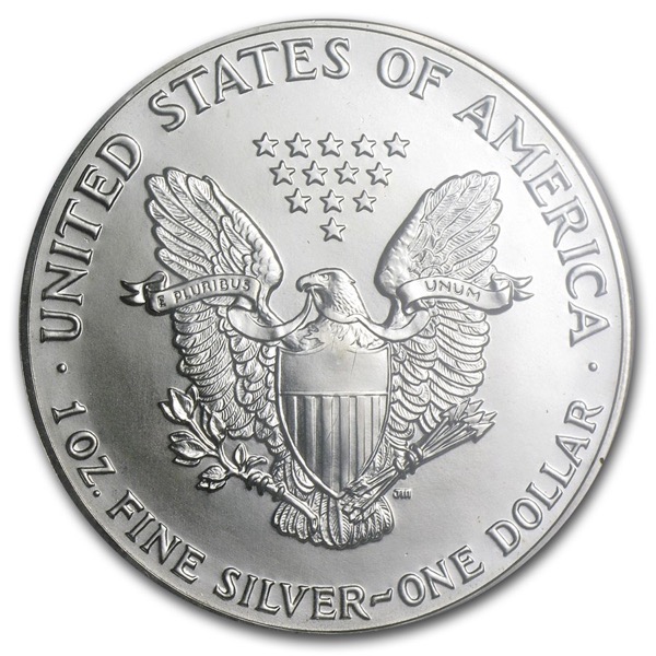 1987 1 OZ AMERICAN SILVER EAGLE NGC69 - Image 4