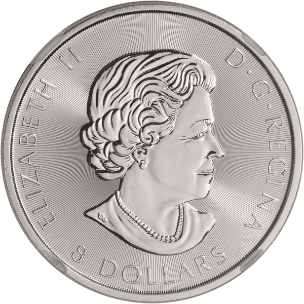 1.5 OZ CANADIAN SILVER GYRFALCON - Image 3