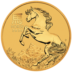 2026 1 OZ PERTH MINT GOLD HORSE (LUNAR SERIES)