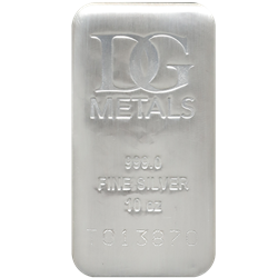 10 OZ SILVER BAR DILLON GAGE