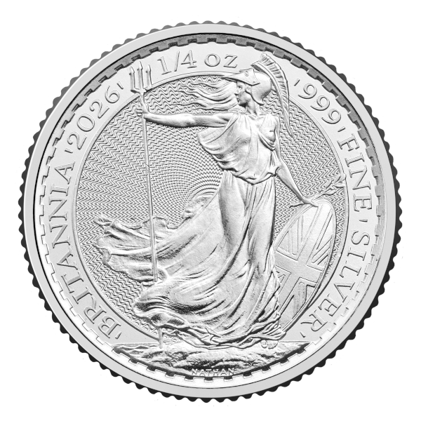 2026 1/4 OZ GREAT BRITAIN SILVER BRITANNIA - Image 2