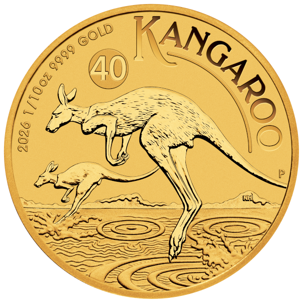 2026 1/10 OZ AUSTRALIAN GOLD KANGAROO - Image 2