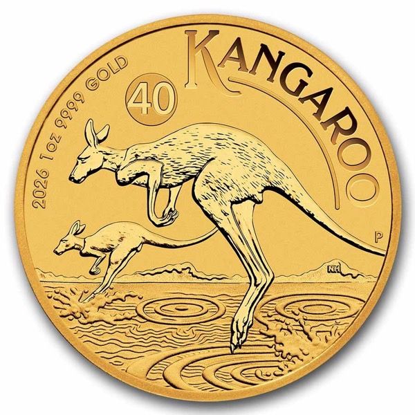 2026 1 OZ AUSTRALIAN GOLD KANGAROO - Image 2