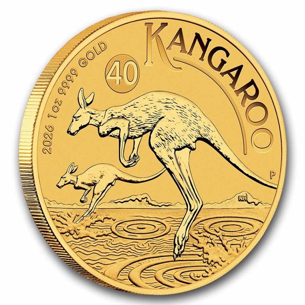 2026 1 OZ AUSTRALIAN GOLD KANGAROO - Image 3