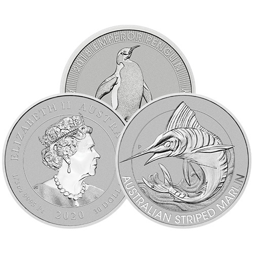1/3 OZ .9995 PLATINUM COIN RANDOM TYPE - Image 2
