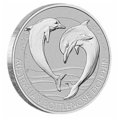 1/3 OZ AUSTRALIAN PLATINUM DOLPHIN - Image 2