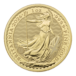 2026 1 OZ GREAT BRITAIN GOLD BRITANNIA