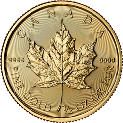 2026 1/2 OZ CANADIAN GOLD MAPLE LEAF