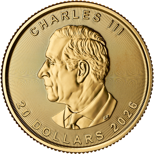 2026 1/2 OZ CANADIAN GOLD MAPLE LEAF - Image 3