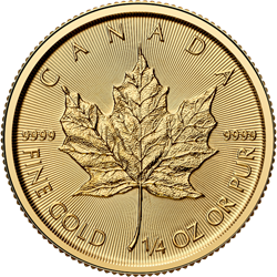 2026 1/4 OZ CANADIAN GOLD MAPLE LEAF