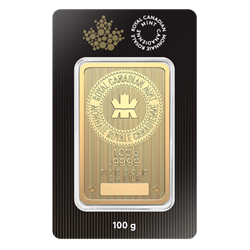 100 GRAM GOLD BAR RCM
