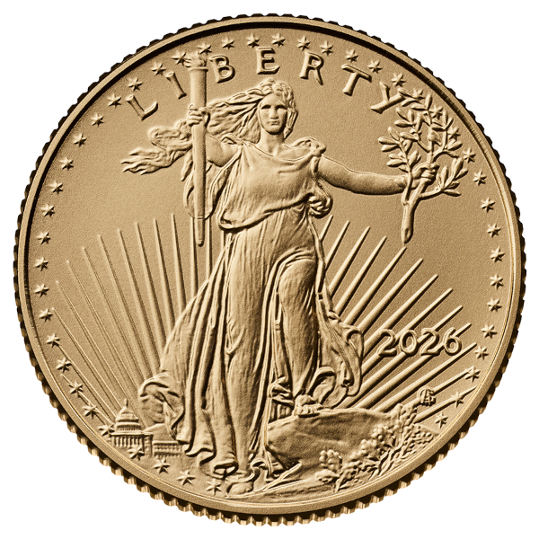 2026 1/10 OZ AMERICAN GOLD EAGLE - Image 2