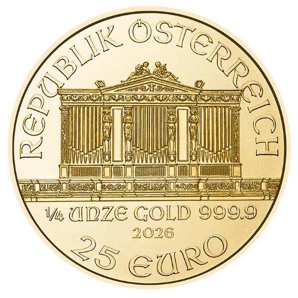 2026 1/4 OZ AUSTRIAN GOLD PHILHARMONIC - Image 3